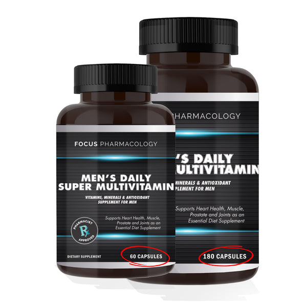 Focus Pharmacology Men's Daily Super Vitamin