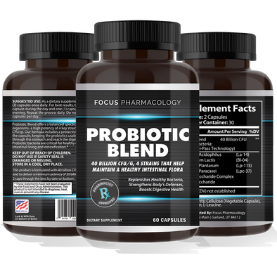 Focus Pharmacology Probiotic Blend