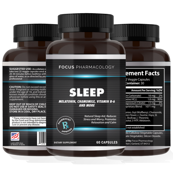 Focus Pharmacology Sleep Formula